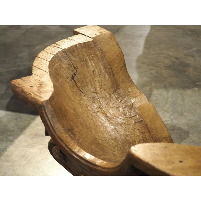 French A Beautifully Carved Circa 1750 Oak Boiserie Element From France For Sale - Image 3 of 18