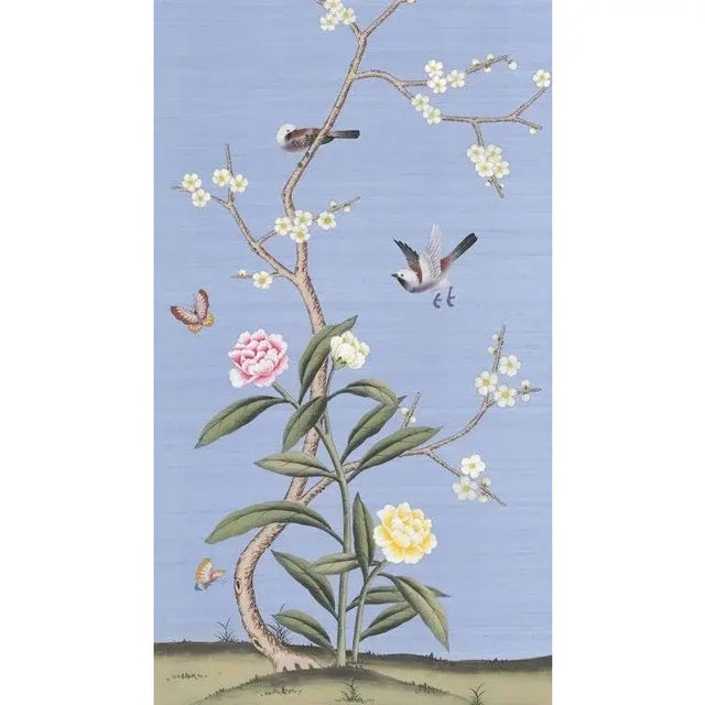 Not Yet Made - Made To Order 24"*48", Chinoiserie Wall Artwork, Wallpaper Panel - Set of ( No Frame) For Sale - Image 5 of 9