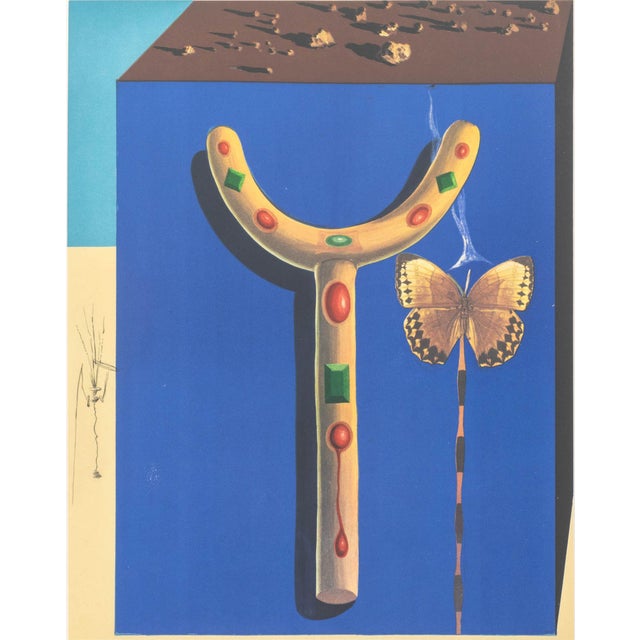 Salvador Dali (Spanish, 1904-1989), "Surrealist Crutches", Etching and Photolithograph in Colors on Arches paper, 1971,...