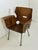 Brown Armchair by Gustavo Pulizer for Arflex, 1956 For Sale - Image 8 of 14