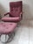 Vintage Gelderland Model 400 Swivel Lounge Chair and Ottoman by Jan Des Bouvrie for De Ster Gelderland, 1970s For Sale - Image 4 of 15