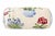 Vintage Chinoiserie Botanical Bolster Throw Pillow With Blue & White Porcelain Planter Print For Sale - Image 4 of 5