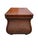 1990s Thomasville Leather Wrapped Rattan Side End Table Trunk East Indies W/ Storage For Sale In Philadelphia - Image 6 of 12