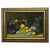 German Artist, Still Life with Fruits, Oil on Canvas, 1950s, Framed For Sale - Image 9 of 9