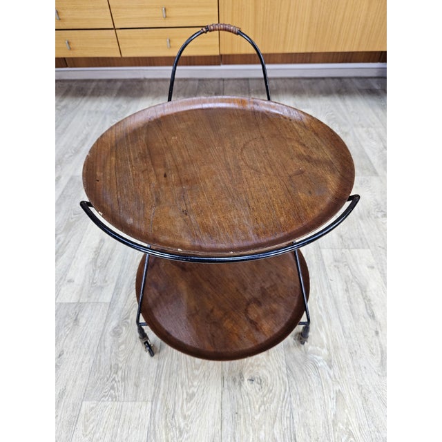Bar Cart in Teak, Sweden, 1960s For Sale - Image 10 of 18