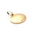 Vintage 1960s Italian 18k Virgin Mary Medallion, Religious Pendant For Sale - Image 10 of 12