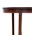 Wood Antique Oval Inlaid Satin Walnut Centre or Window Table, 1900s For Sale - Image 7 of 8