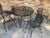 Metal Tempestini for Salterini RadarModern Patio Set, 5 Pieces For Sale - Image 7 of 8