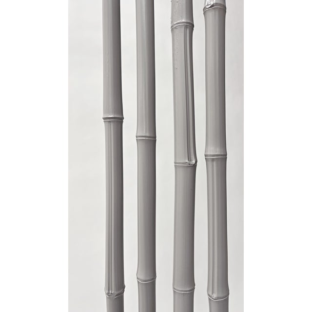 2000 - 2009 Grey Lacquered Rattan Room Divider by Gunter Lambert, 2008 For Sale - Image 5 of 8