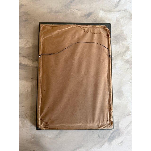 Vintage French Revolutionary Officer Textile Art Framed Wool Applique Military Portrait For Sale - Image 11 of 11