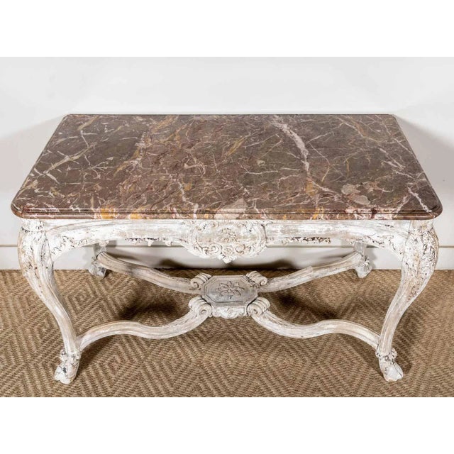 French 1900s Antique Regency Console For Sale - Image 3 of 8
