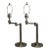 Hanson Style Mid 20th Century Swing Arm Lamps For Sale
