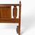 Chestnut 1960s Mid-Century Carved Wood Full-Size Headboard For Sale - Image 8 of 14