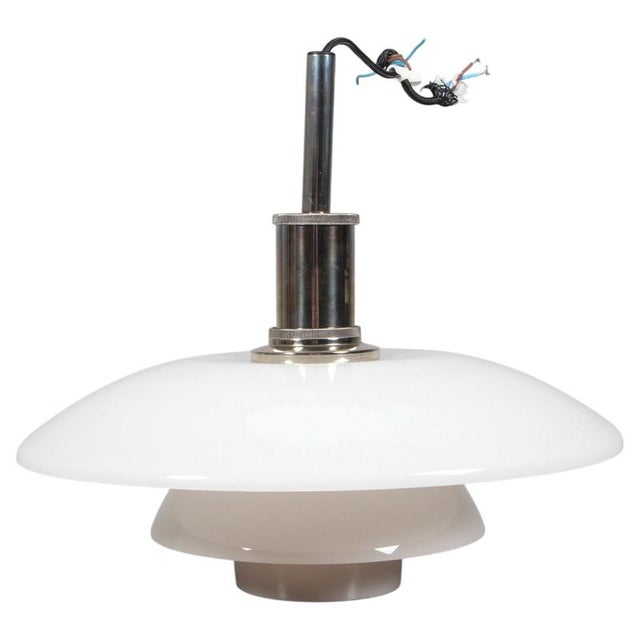 Opal Glass Pendant Light by Poul Henningsen for Louis Poulsen, 2000s For Sale - Image 9 of 9