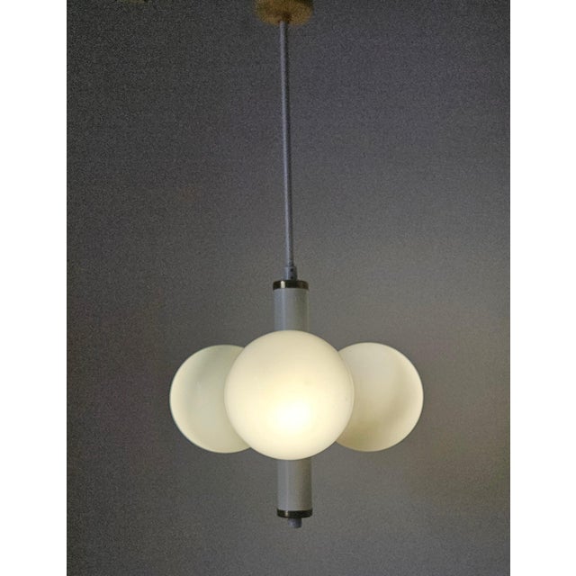 Mid-Century Space Age Sputnik Pendant, Italy, 1970s For Sale - Image 10 of 15