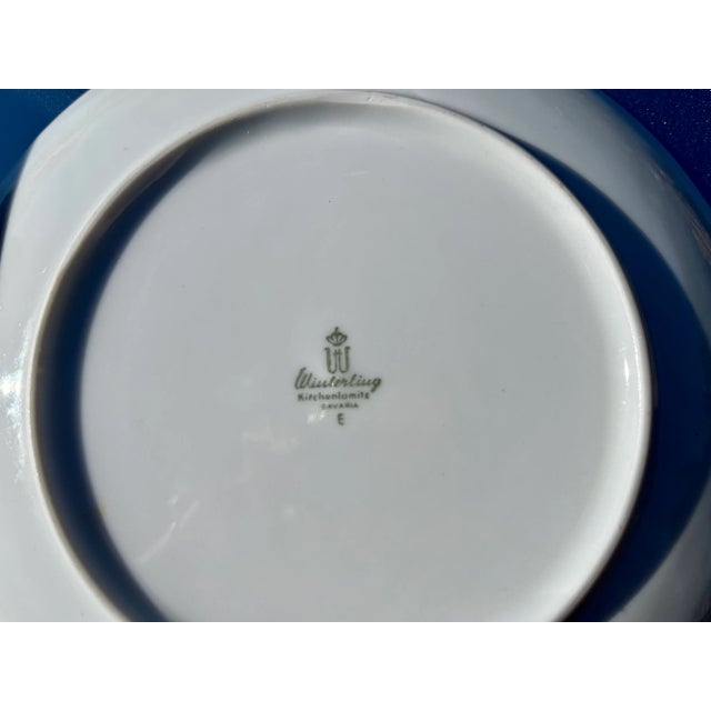 Ceramic 1970s Vintage Winterling Kitchenlomite Bavaria Porcelain Illustrated Cheese Plates- Set of 5 For Sale - Image 7 of 8