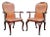 19th Century Pair Open Armchairs For Sale