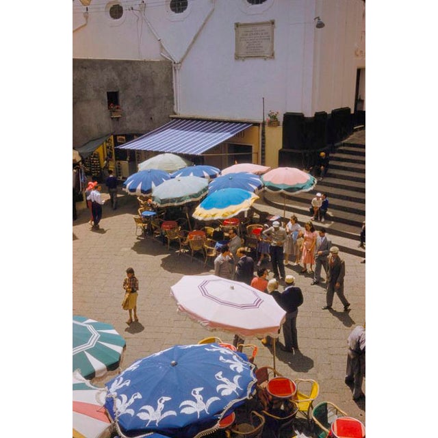 Street Cafés in Capri 1959 Street Cafés in Capri, Italy, 1959. Toni Frissell Antoinette Frissell Bacon (March 10, 1907 –...