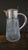 English 1930s German Cut Crystal and Silverplate Cooling-Tube Lemonade Pitcher For Sale - Image 3 of 18