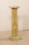 Goldenrod Mid 20th Century French Faux-Marble Painted Column Pedestal For Sale - Image 8 of 9