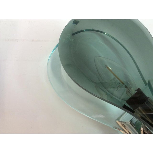 Cut Crystal Wall Lamps attributed to Fontana Arte, Italy, 1960s, Set of 2 For Sale - Image 10 of 18