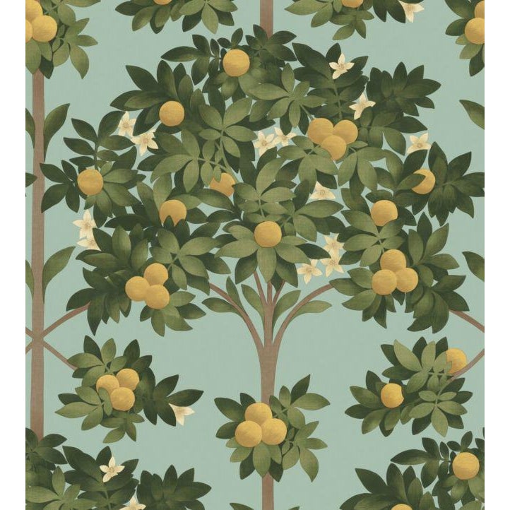 Orange Blossom Wallpaper by Cole & Son - Sample | Chairish