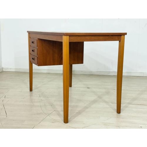 Vintage Danish Desk in Teak For Sale - Image 9 of 14