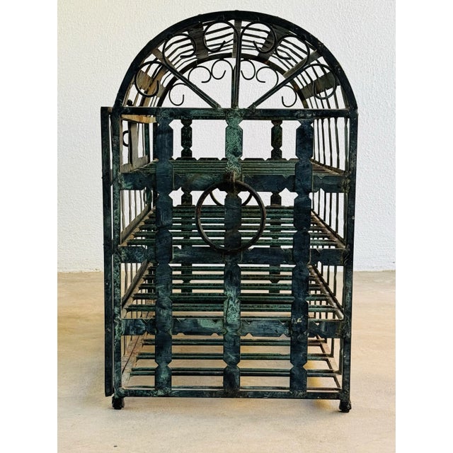 Early 20th Century Early 20th Century French Steel Wine Chest For Sale - Image 5 of 12