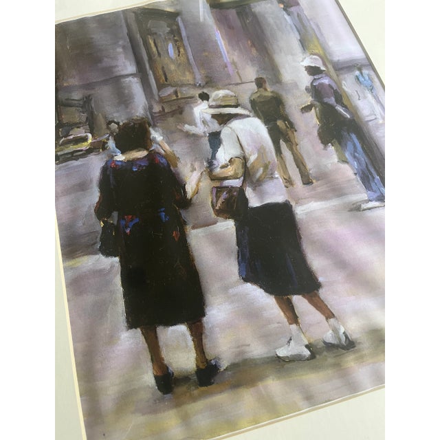 Renee Berger Signed Print Cityscape For Sale In New York - Image 6 of 10