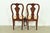 Thomasville Chippendale Carved Cherry Wood Dining Chairs, Set of Four For Sale - Image 11 of 13