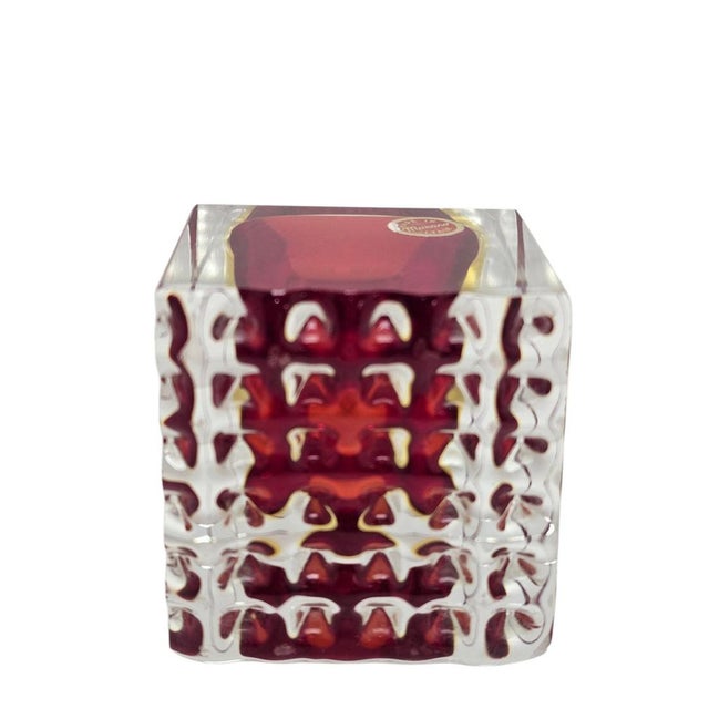 Sommerso Murano Glass Serving Bowl from Flavio Poli, 1950s For Sale - Image 4 of 12