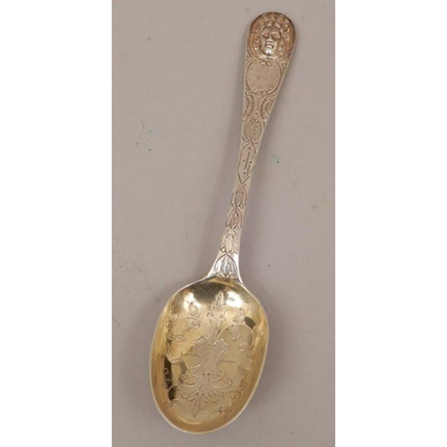 18th Century Period Louis XVI Sterling Table Spoon, Paris, 1789 For Sale - Image 5 of 12