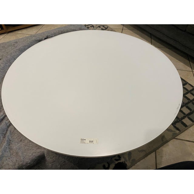Vintage White Strind Coffee Table by Ehlen Johansson for Ikea, 1990s For Sale - Image 13 of 18