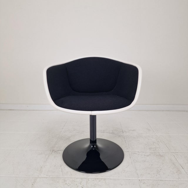 Metal Vintage Dutch F8800 Swivel Lounge Chair by Pierre Paulin for Artifort, 1970s For Sale - Image 7 of 12