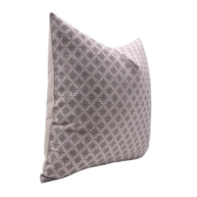 Ignite your space with the bold energy of the Chingari cushion cover, featuring a dynamic hand block printed design...