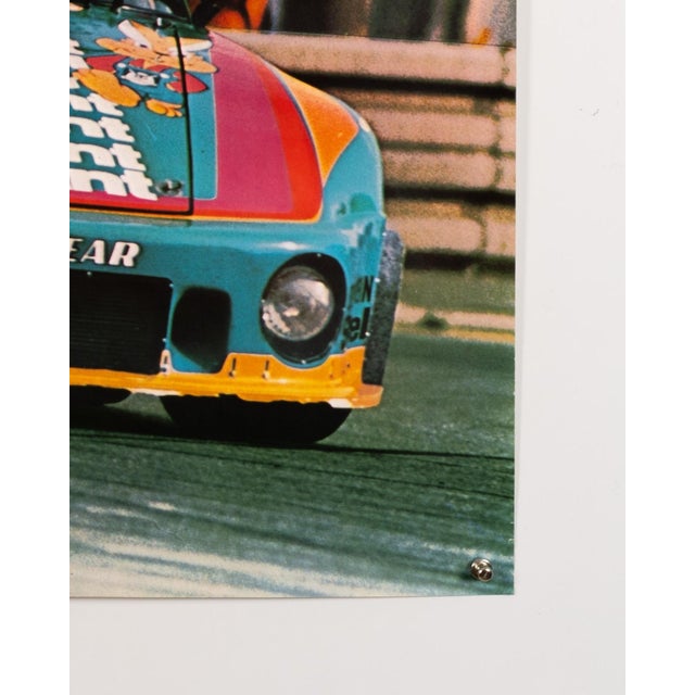 Paper Porsche Cup 78 Original Poster by Advertising Agency Strenger, 1978 For Sale - Image 7 of 9