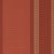 Sample - Schumacher Morgan Stripe Wallpaper in Coral For Sale