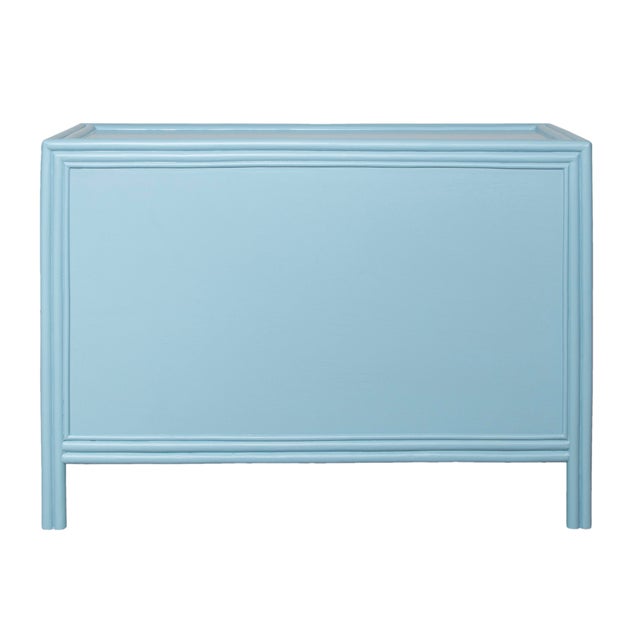 Blue Bermuda Six-Drawer Dresser - Pool Blue For Sale - Image 8 of 9