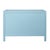 Blue Bermuda Six-Drawer Dresser - Pool Blue For Sale - Image 8 of 9
