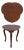 Baker Continental Clover Leaf Occasional Table For Sale