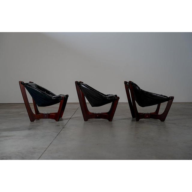 Late 20th Century Luna Lounge Chairs by Odd Knutsen, Norway, 1970s For Sale - Image 5 of 11