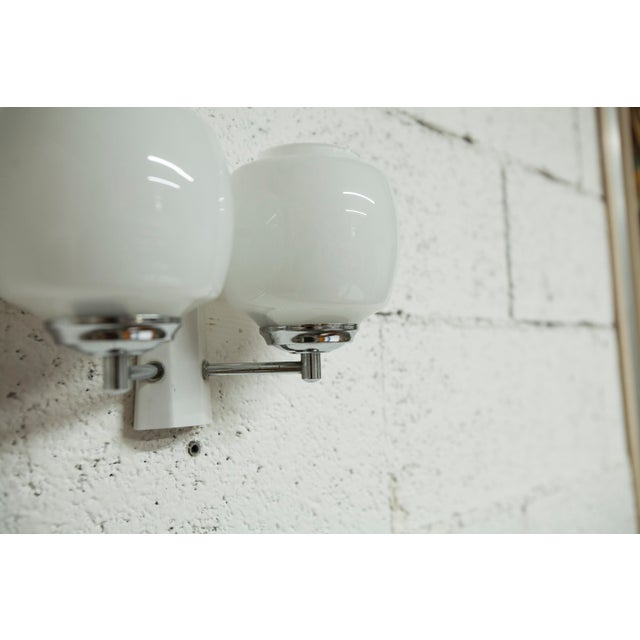 Vintage Italian Double Wall Light by Targetti Sankey, 1960 For Sale - Image 6 of 14