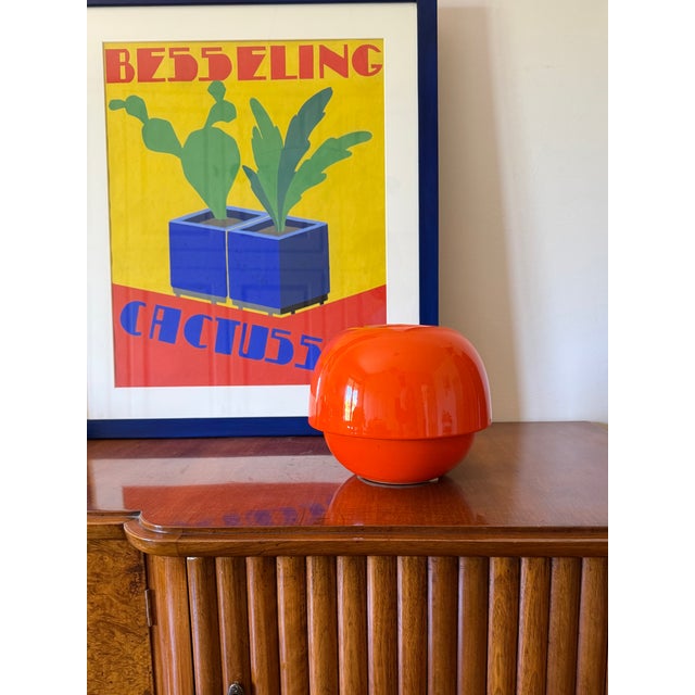 Space age ceramic vase attributed to Sergio Asti Sicart Italy ca. 1970 Marked under the base. Sicart H 18 cm - 22 cm diam....