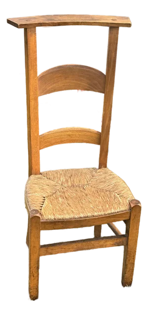 19th-Century French Prie-Dieu or Prayer Chair - Accent Chair or Clothing Valet Use