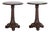 English Mahogany and Painted Cast Iron Tavern Tables, 1860, Set of 2 For Sale