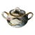 Vintage Hand Painted Nippon Made in Japan Lidded Sugar Bowl For Sale