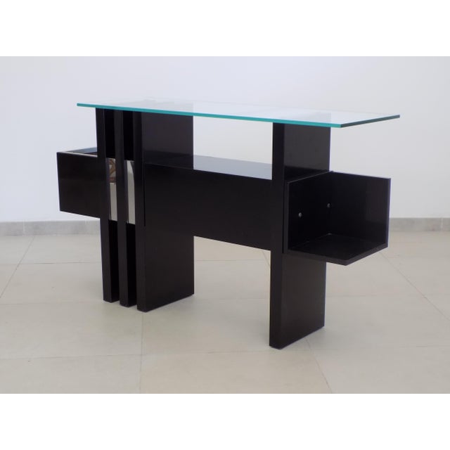 Cabinet with Plant Stand by f,lli Sbrilli, Italy, 1970 For Sale - Image 4 of 12