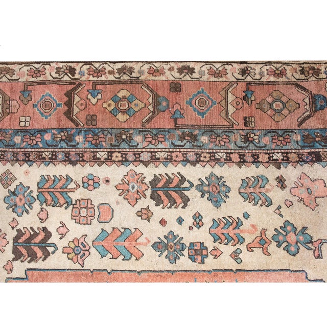 Late 19th Century Persian Bakhshaish Serapi Rug For Sale - Image 11 of 15