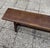 Vintage Farmhouse Bench in Oak, 1950s For Sale - Image 4 of 12