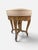 An elegant French late 19th-century Louis XV Revival piano stool crafted in carved giltwood. The rotating cushioned seat...